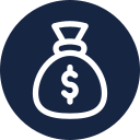 Money bag icon